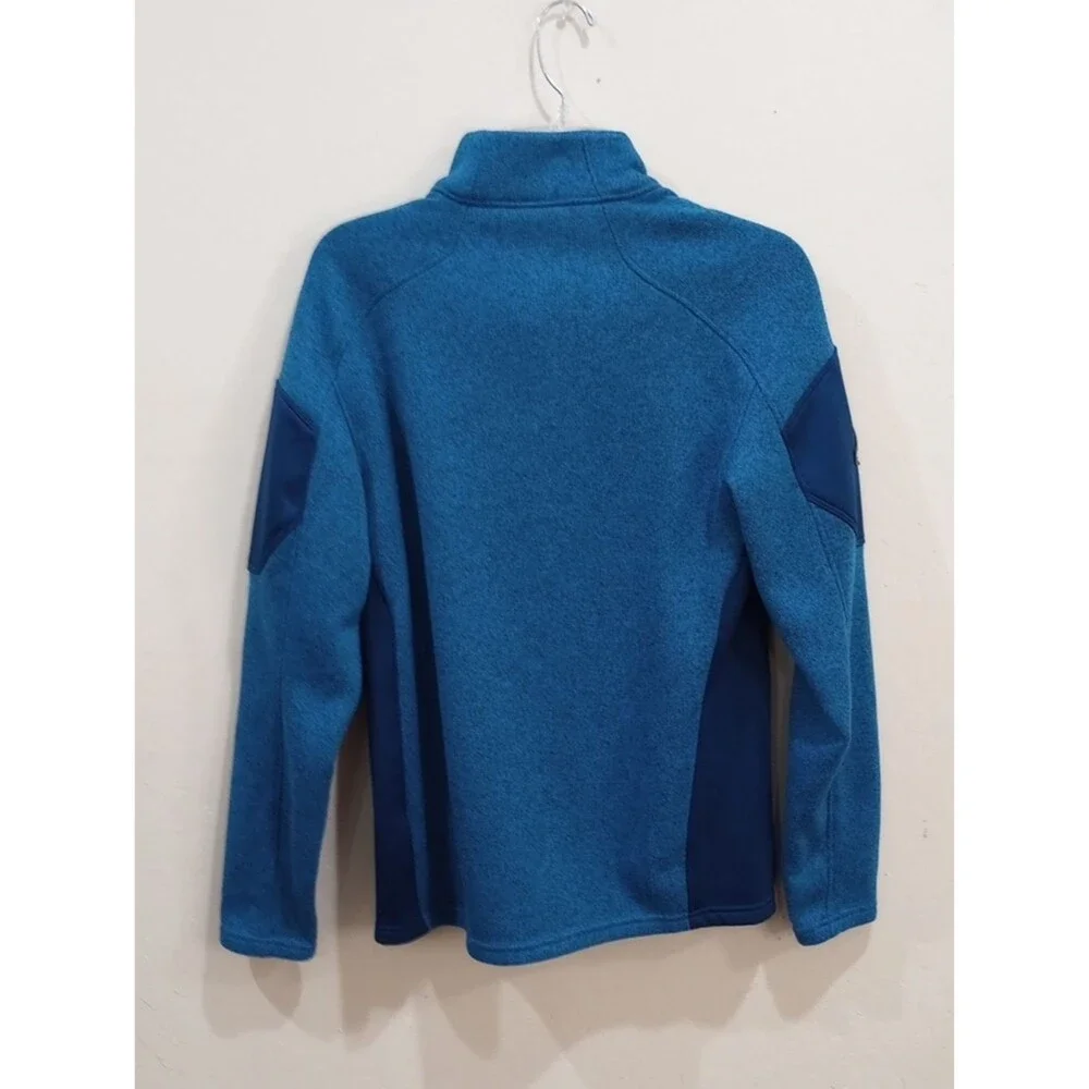 Spyder Empire Blue Fleece Full-Zip Jacket, Men's Size S